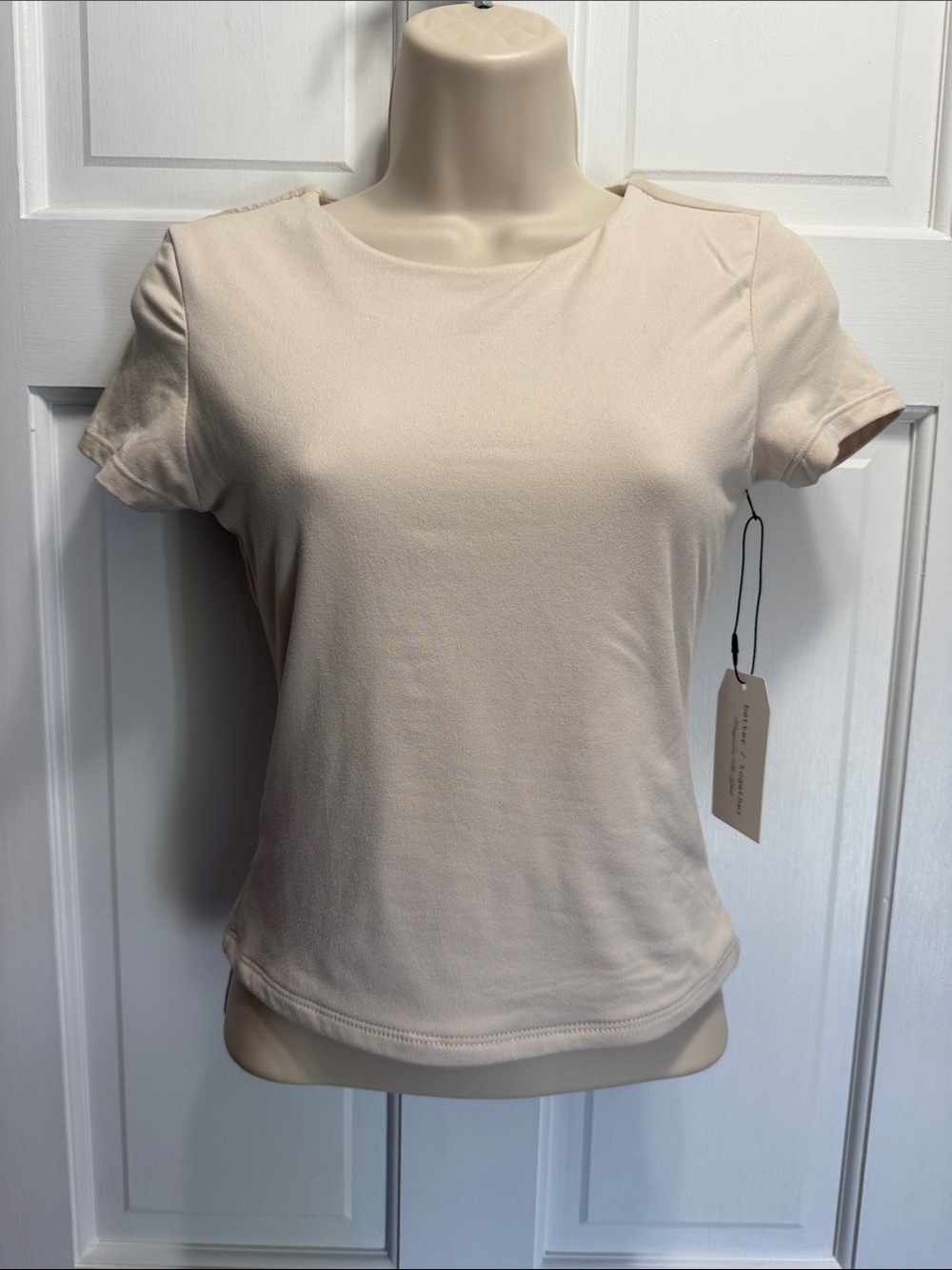 Better / Together cream colored tee shirt